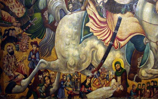 Вернисаж одной картины в Бруклинском музее "Битва при Кербеле" - глазами азербайджанского художника (фото)